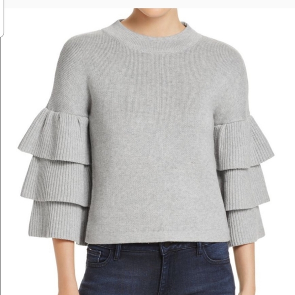 Endless Rose Sweaters - Endless Rose ruffle sweater